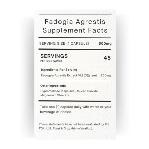 Fadogia Agrestis 600mg